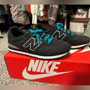 New Balance x Figs Black and Teal Athletic Shoes